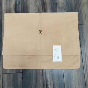 Authentic Louis Vuitton Dustbag flap cover